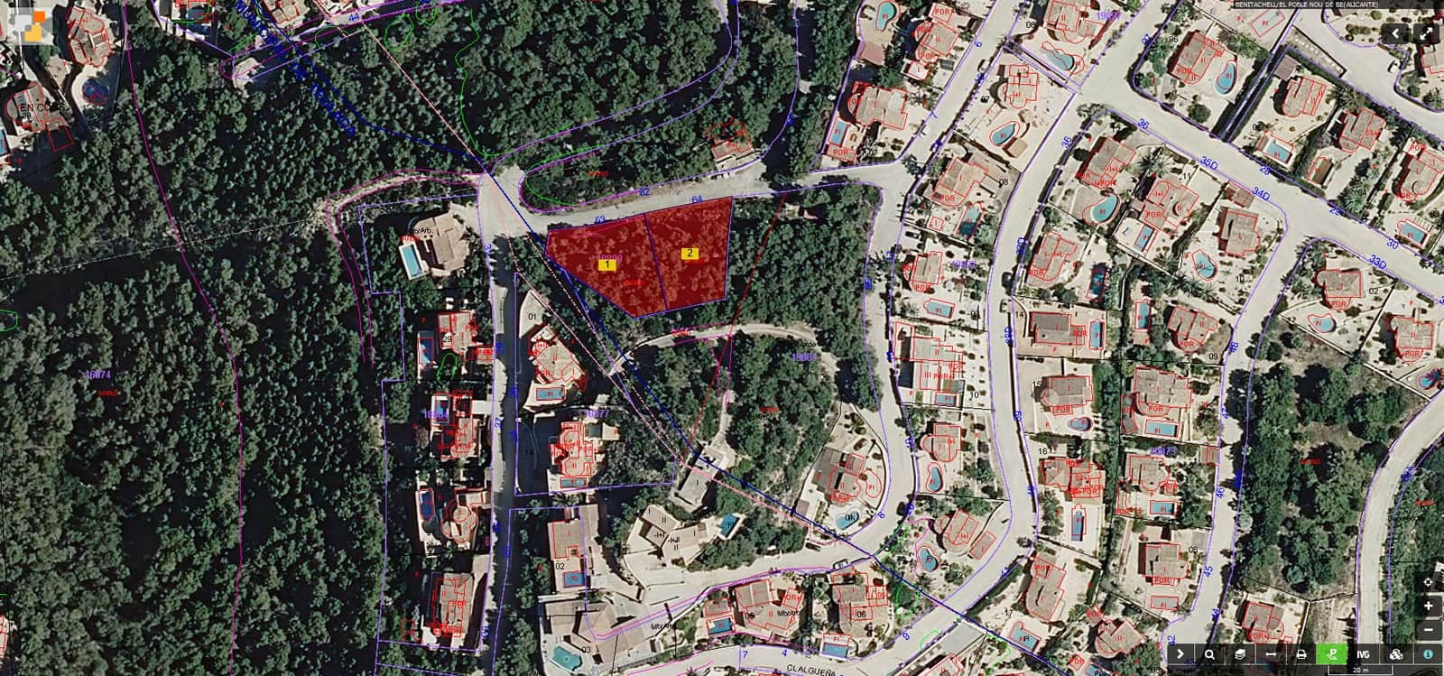 Teren niezagospodarowany na sprzedaż w Benitachell / Benitatxell - 386 400 € (Ref: 9540752)