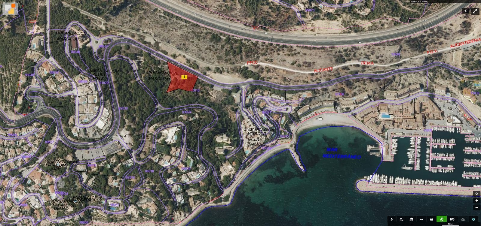 Terre non Aménagée à vendre à Altea - 947 000 € (Ref: 9689988)