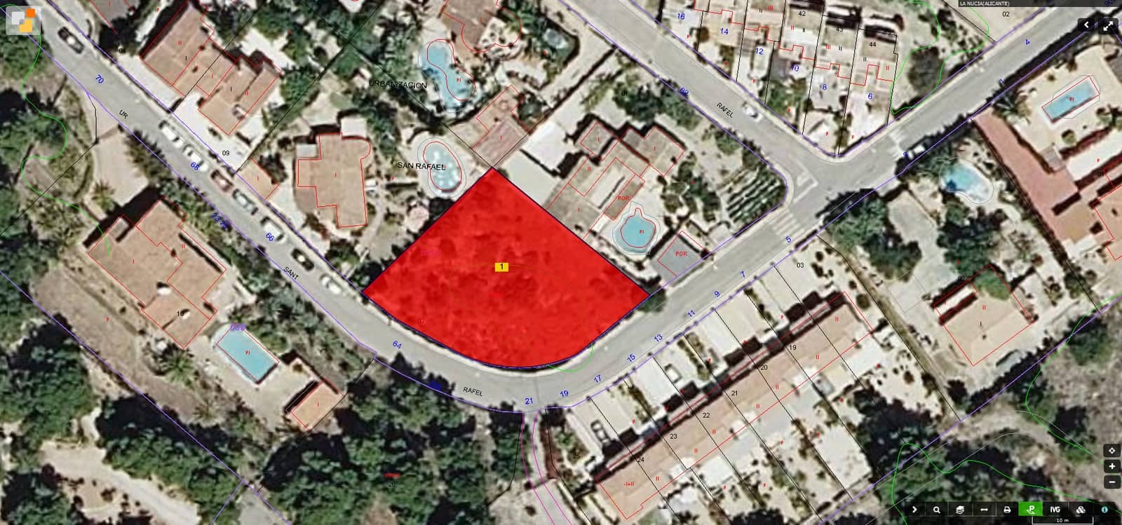 Terreno Non Edificato in vendita in La Nucia - 238.000 € (Rif: 9857998)