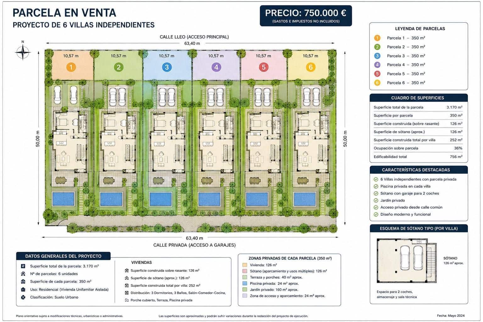 Grunde uden byggetilladelser til salg i Finestrat - € 750.000 (Ref: 9961933)