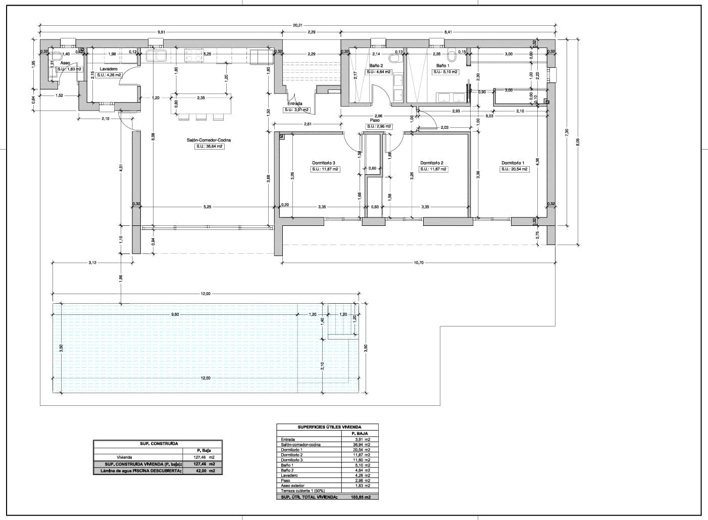 3 soverom Villa til salgs i Murla med svømmebasseng garasje - € 499 990 (Ref: 9882327)