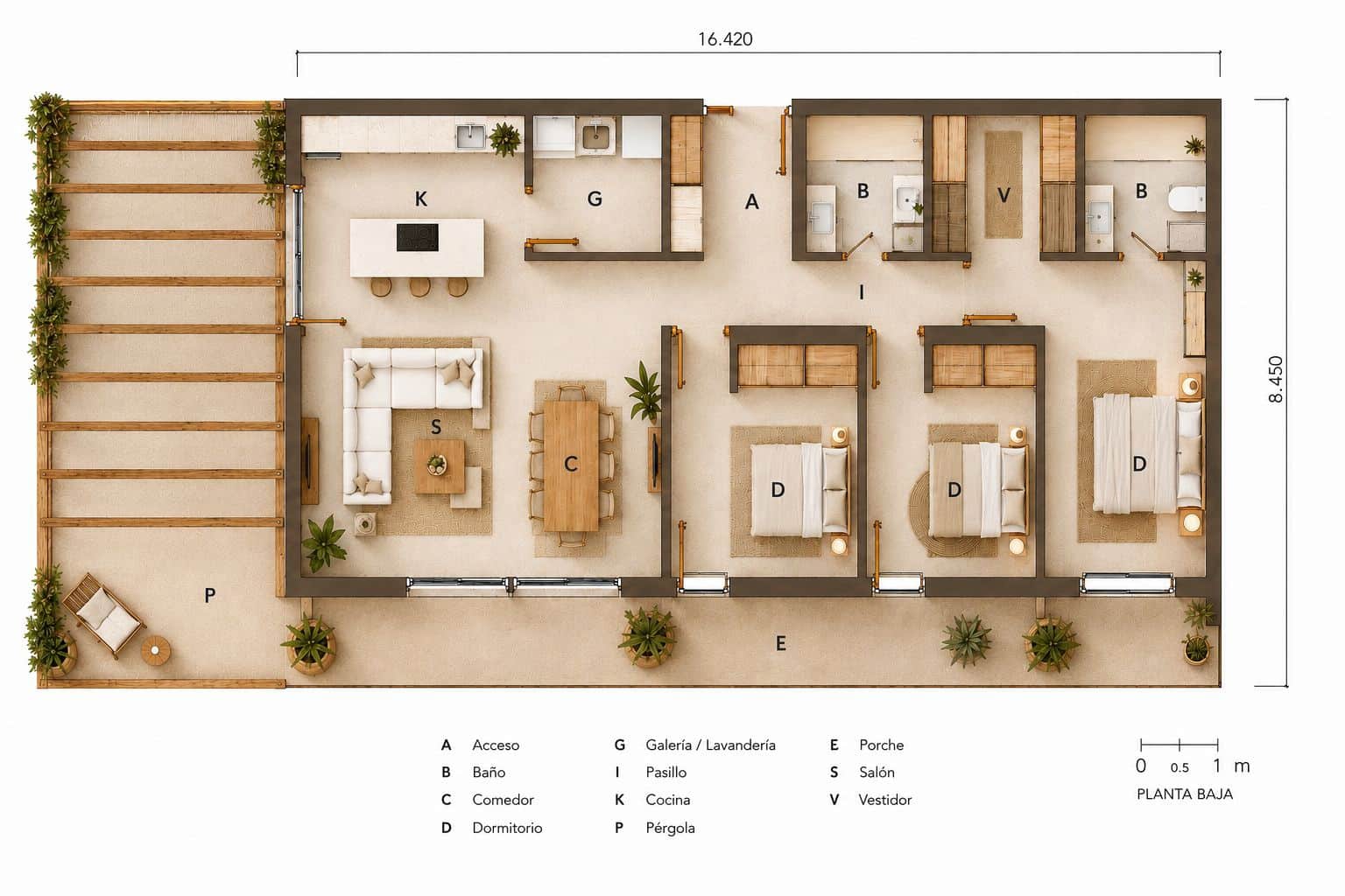 3 Zimmer Villa zu verkaufen in Benidoleig mit Pool - 599.990 € (Ref: 9985347)