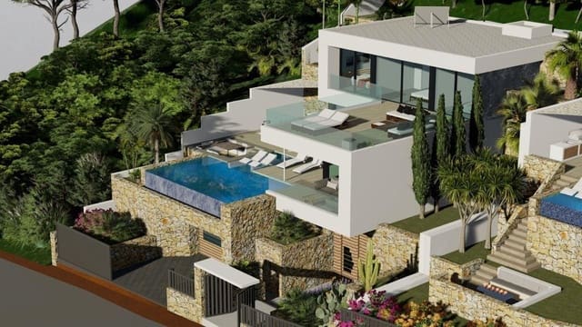 4 soverom Villa til salgs i Calpe / Calp med svømmebasseng garasje - € 1 550 000 (Ref: 5845314)