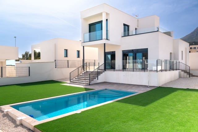 3 sypialnia Willa na sprzedaż w Polop z basenem garażem - 620 000 € (Ref: 6281681)