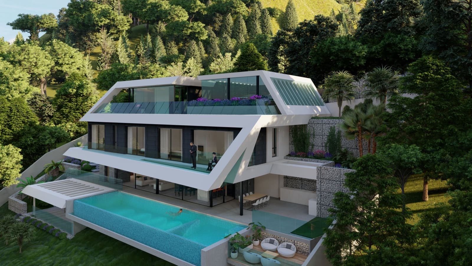 4 bedroom Villa for sale in Altea with pool garage - € 2,100,000 (Ref: 6761799)