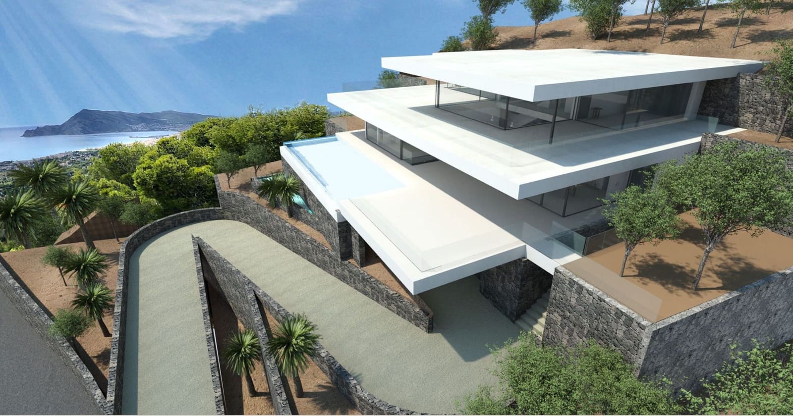 4 bedroom Villa for sale in Altea with pool garage - € 3,500,000 (Ref: 6993456)