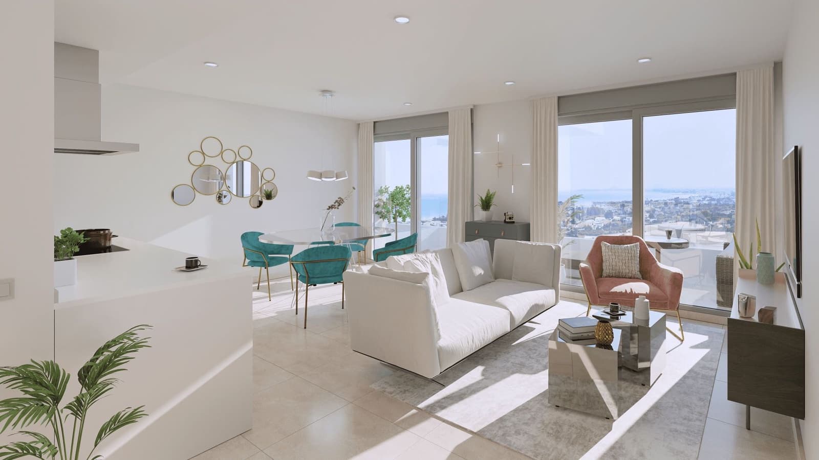 2 chambre Appartement à vendre à Oliva avec piscine garage - 423 445 € (Ref: 7181131)