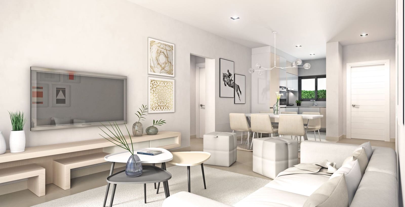 2 soverom Leilighet til salgs i Oliva med svømmebasseng garasje - € 325 236 (Ref: 7181133)