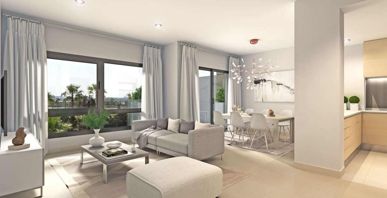 2 soverom Leilighet til salgs i Oliva med svømmebasseng garasje - € 325 236 (Ref: 7181133)