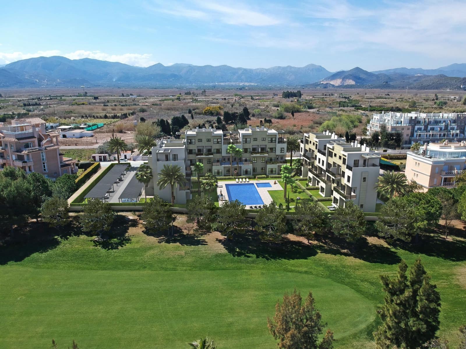 2 soverom Leilighet til salgs i Oliva med svømmebasseng garasje - € 325 236 (Ref: 7181133)