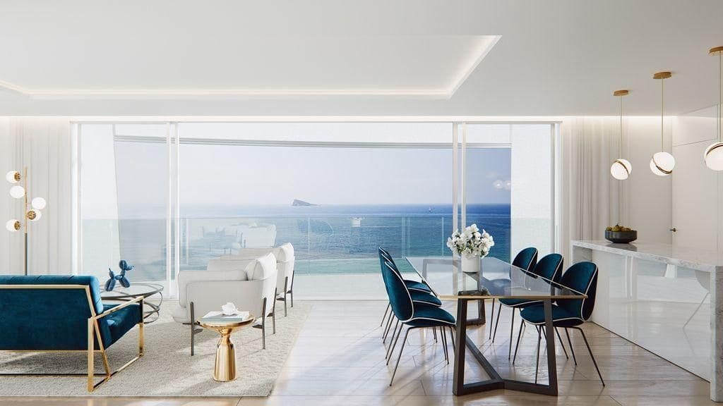 2 bedroom Apartment for sale in Benidorm with pool - € 1,094,000 (Ref: 7436423)