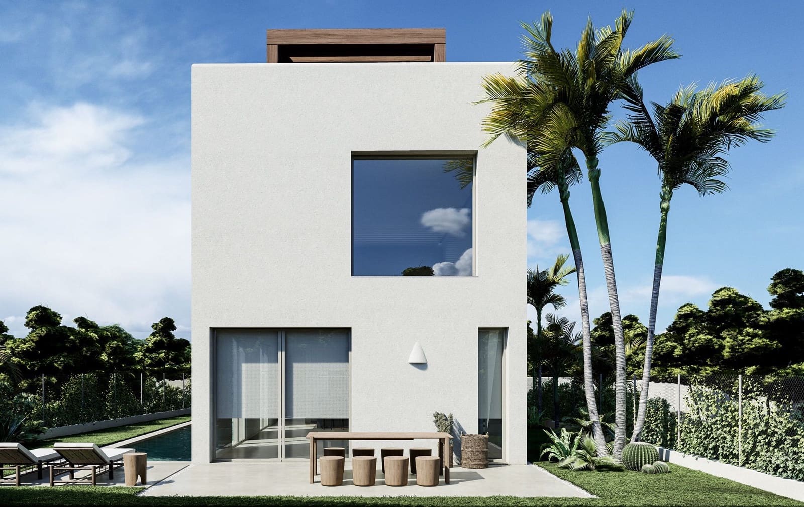 3 soverom Villa til salgs i Oliva med svømmebasseng garasje - € 1 160 335 (Ref: 7481794)