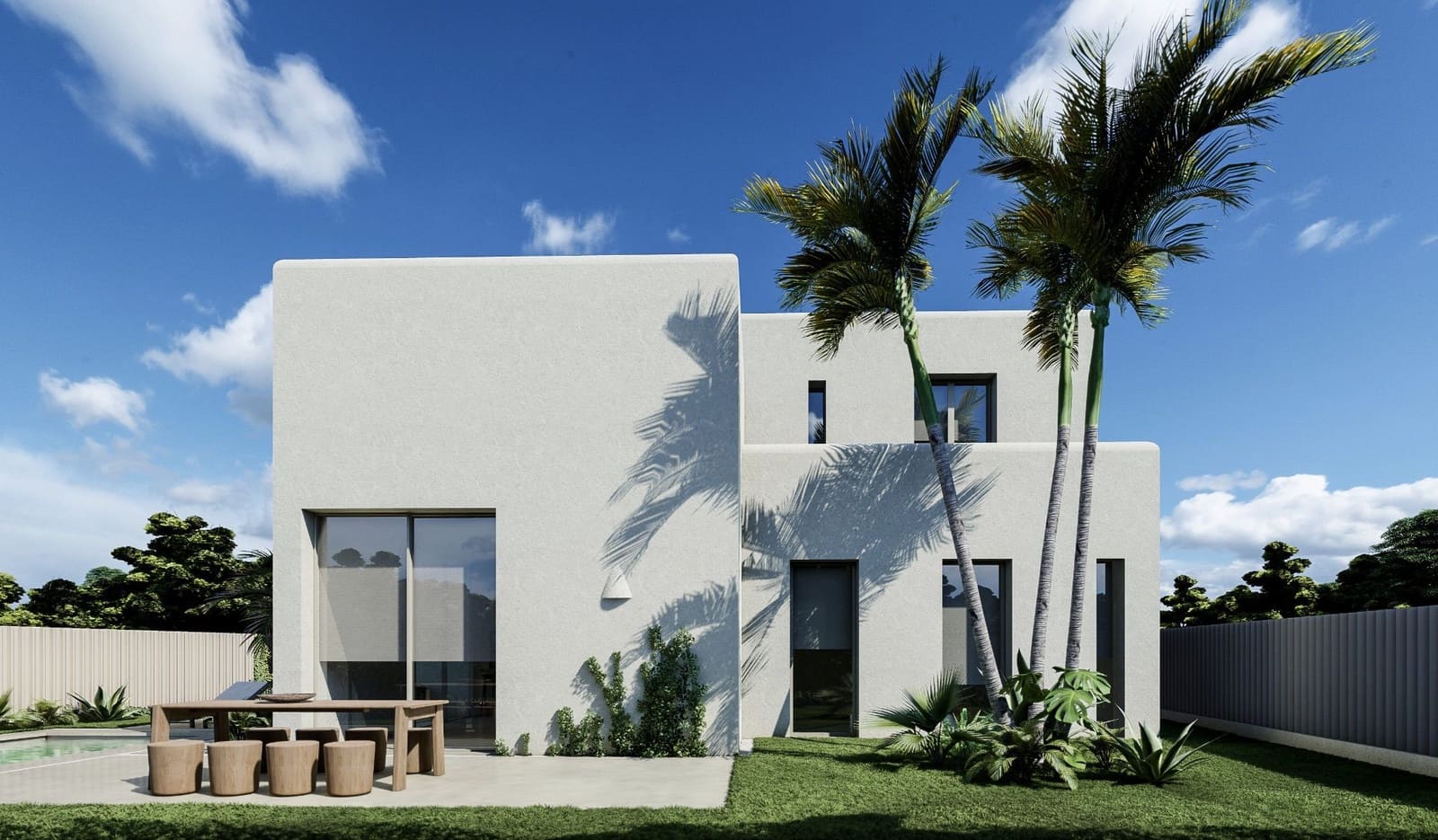 3 chambre Villa/Maison à vendre à Oliva avec piscine garage - 849 412 € (Ref: 7500936)