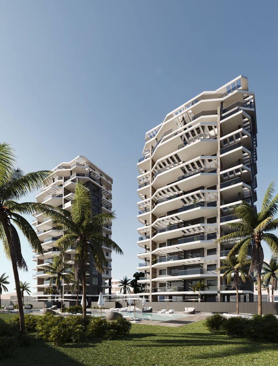 2 makuuhuone Huoneisto myytävänä paikassa Calpe / Calp mukana uima-altaan 
autotalli - 472 000 € (Ref: 7586831)