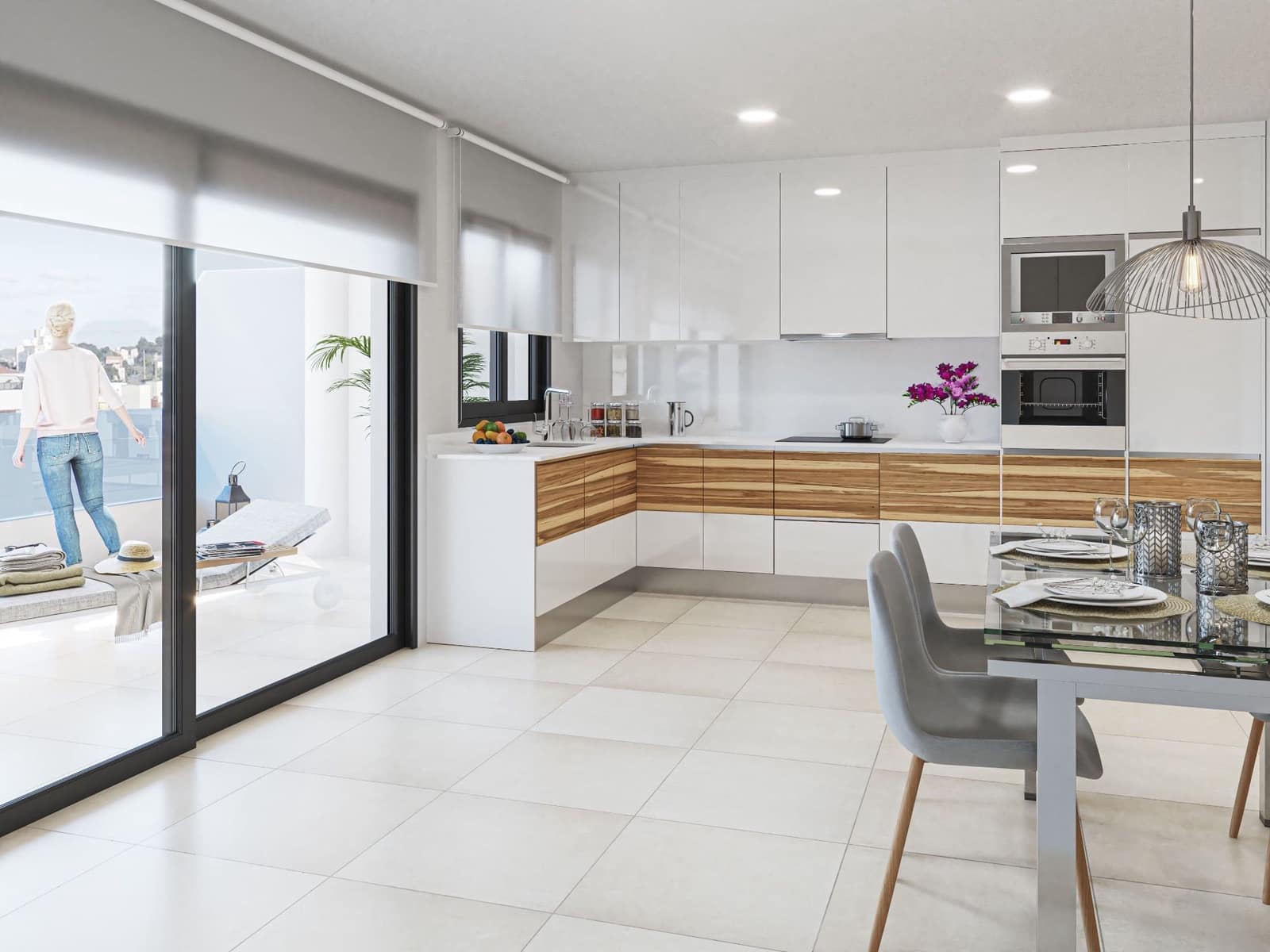 3 chambre Appartement à vendre à Guardamar del Segura avec piscine - 256 500 € (Ref: 7651588)