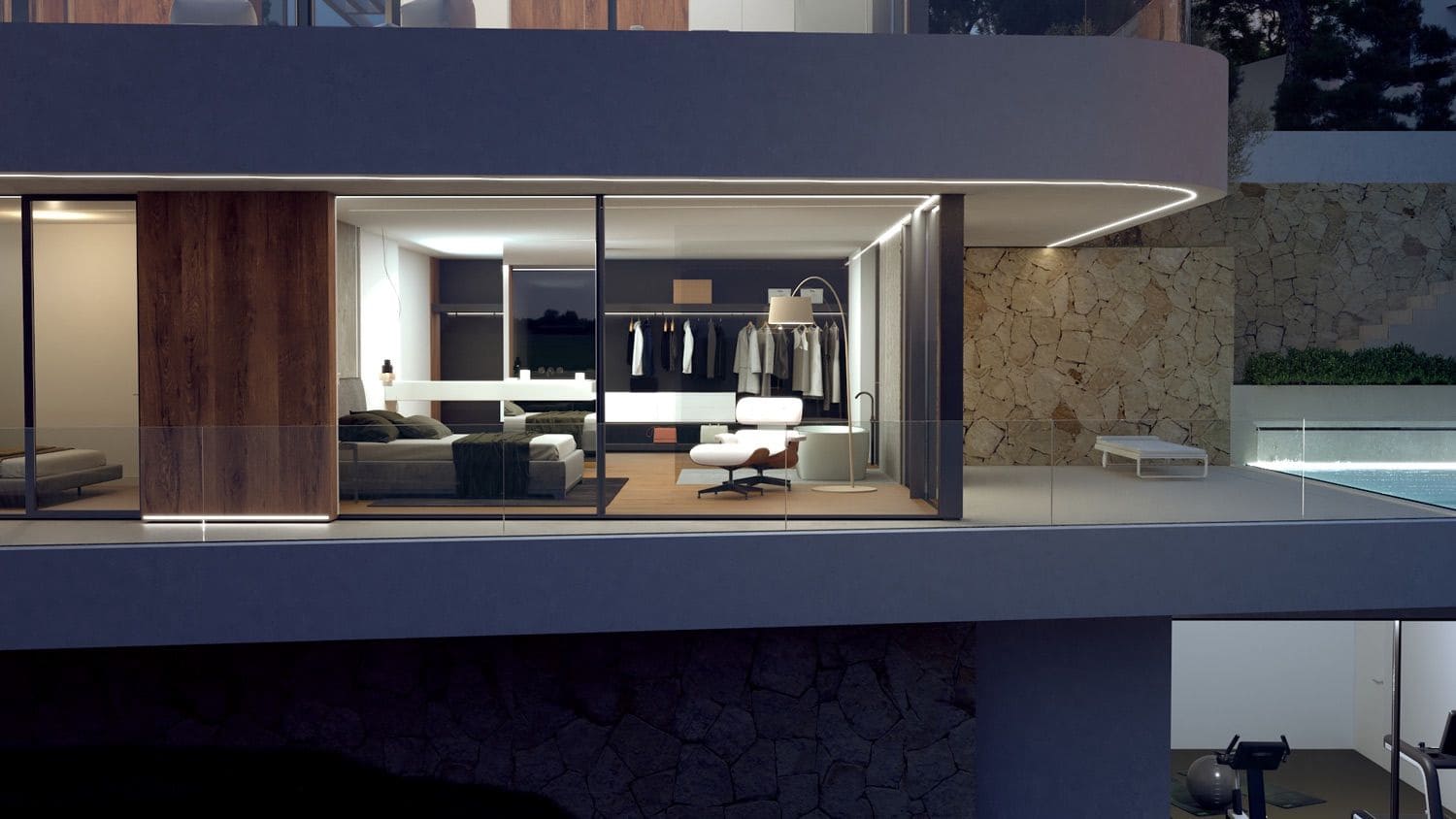 Chalet de 4 habitaciones en Moraira en venta con piscina garaje - 3.500.000 € (Ref: 7689492)