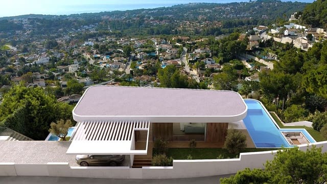 Chalet de 4 habitaciones en Moraira, Teulada-Moraira en venta con piscina garaje - 3.500.000 € (Ref: 7689492)