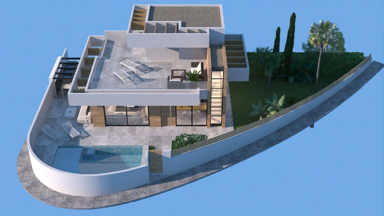 3 bedroom Villa for sale in Rojales with pool garage - € 449,500 (Ref: 7693400)