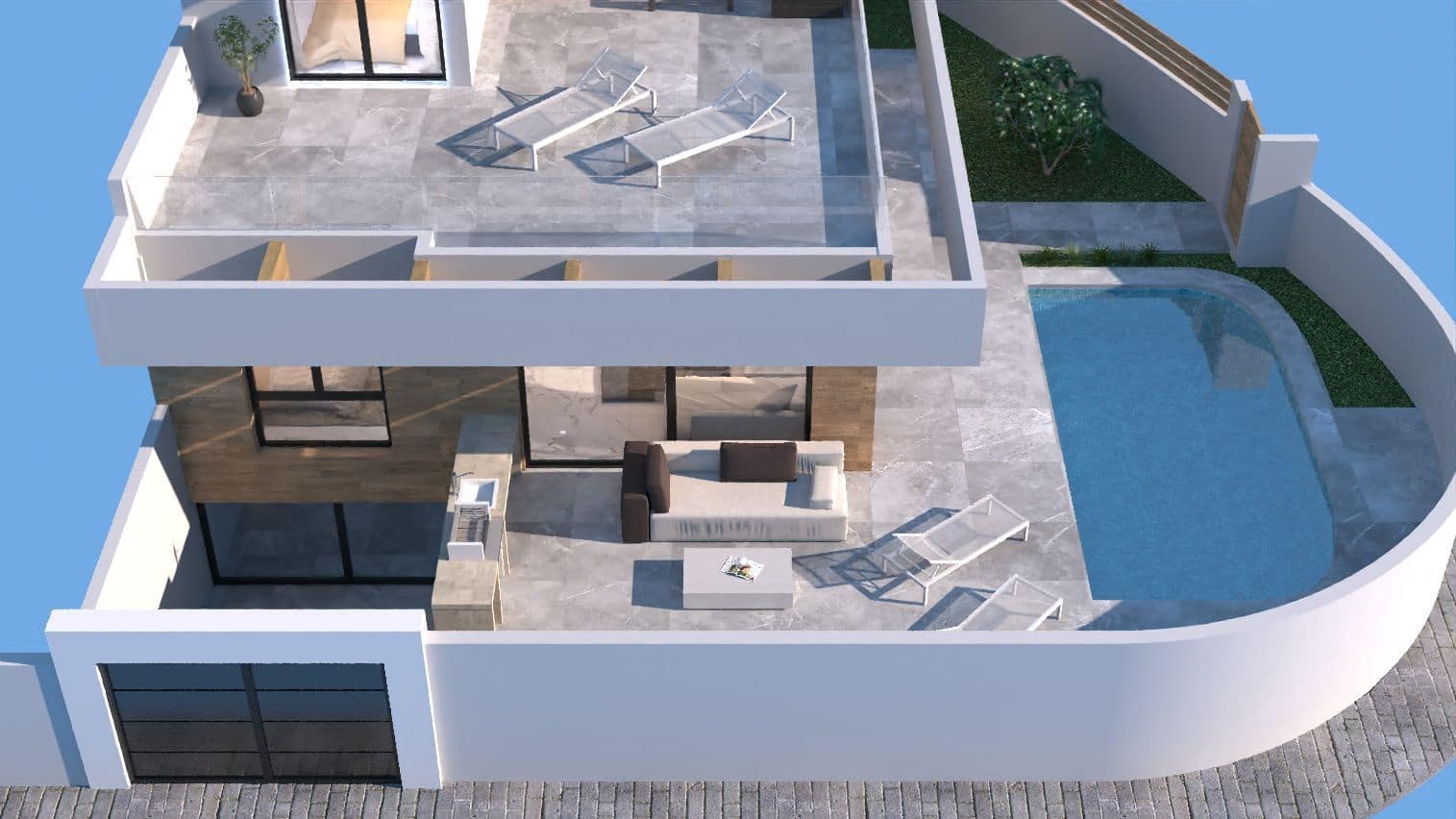 3 bedroom Villa for sale in Rojales with pool garage - € 449,500 (Ref: 7693400)