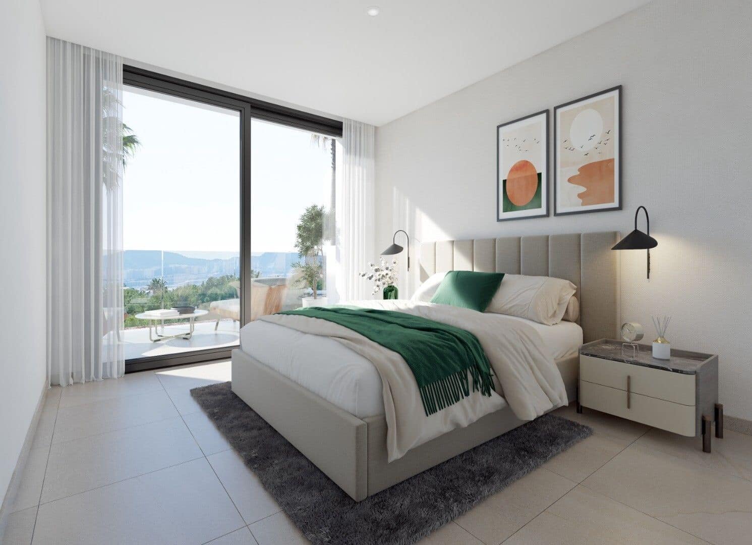 3 chambre Villa/Maison Semi-Mitoyenne à vendre à Finestrat avec piscine garage - 495 000 € (Ref: 7695090)