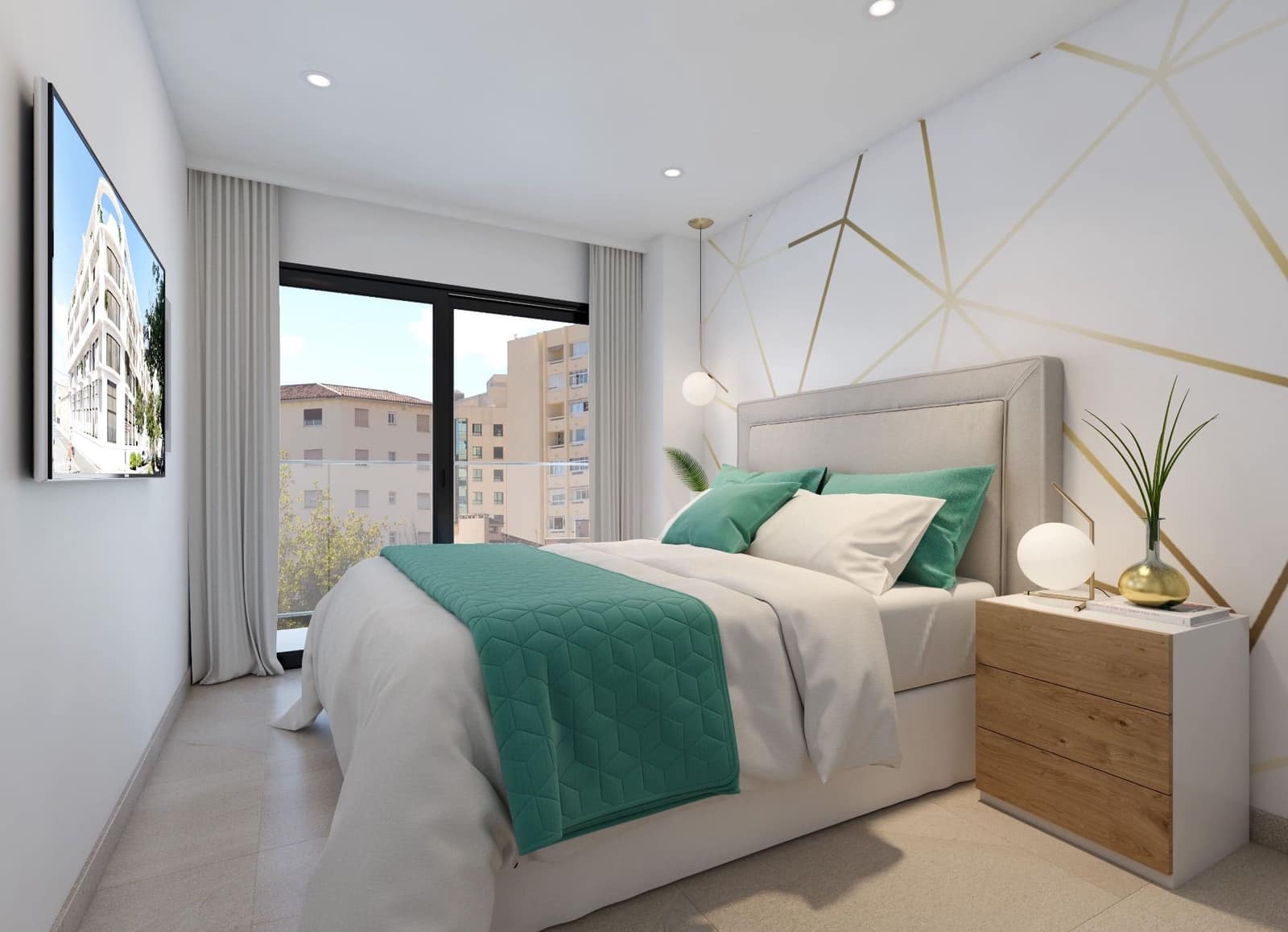 1 soverom Leilighet til salgs i Alicante by med svømmebasseng garasje - € 265 000 (Ref: 7704083)