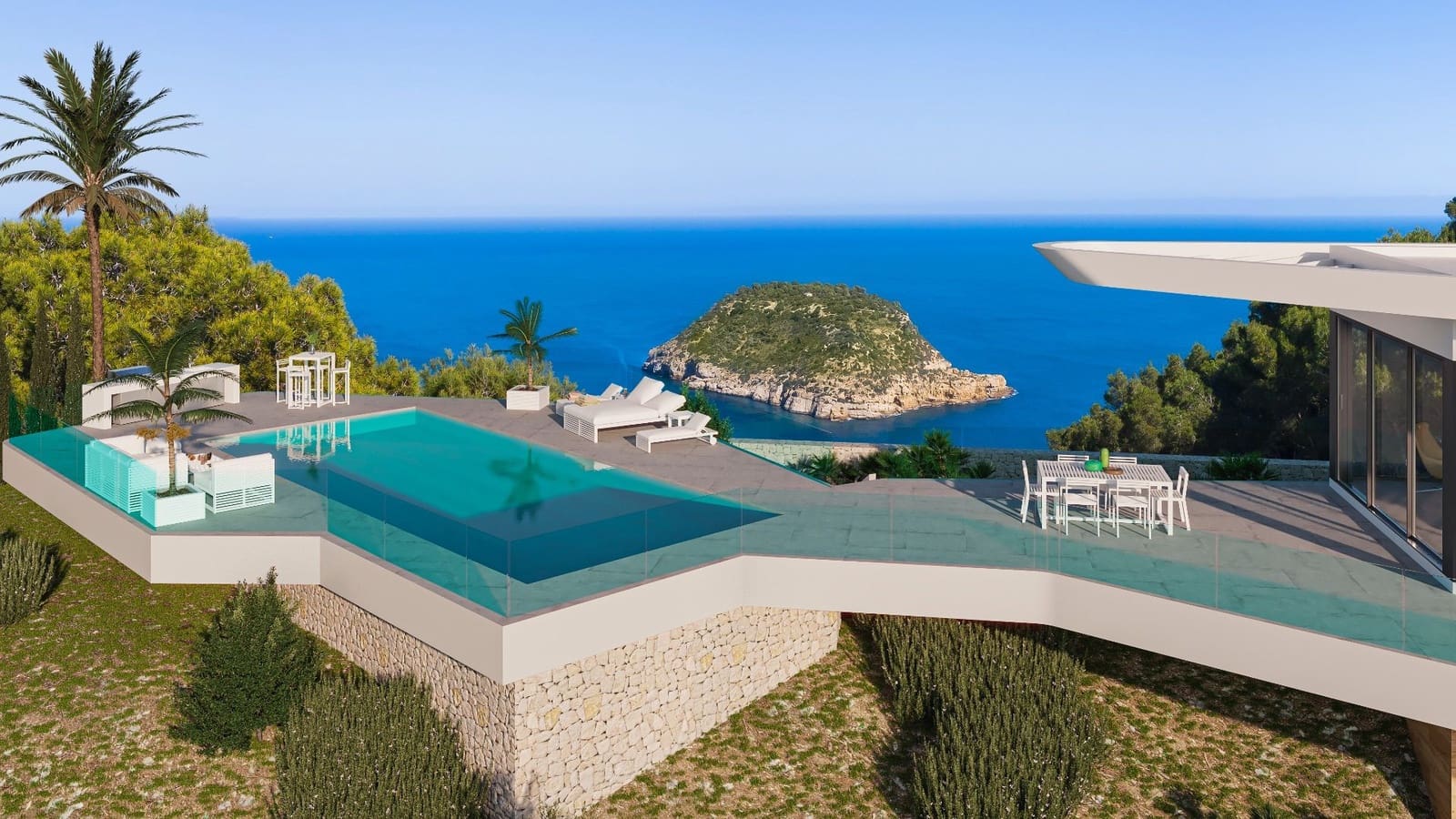 5 bedroom Villa for sale in Javea / Xabia with pool - € 3,995,000 (Ref: 7710830)