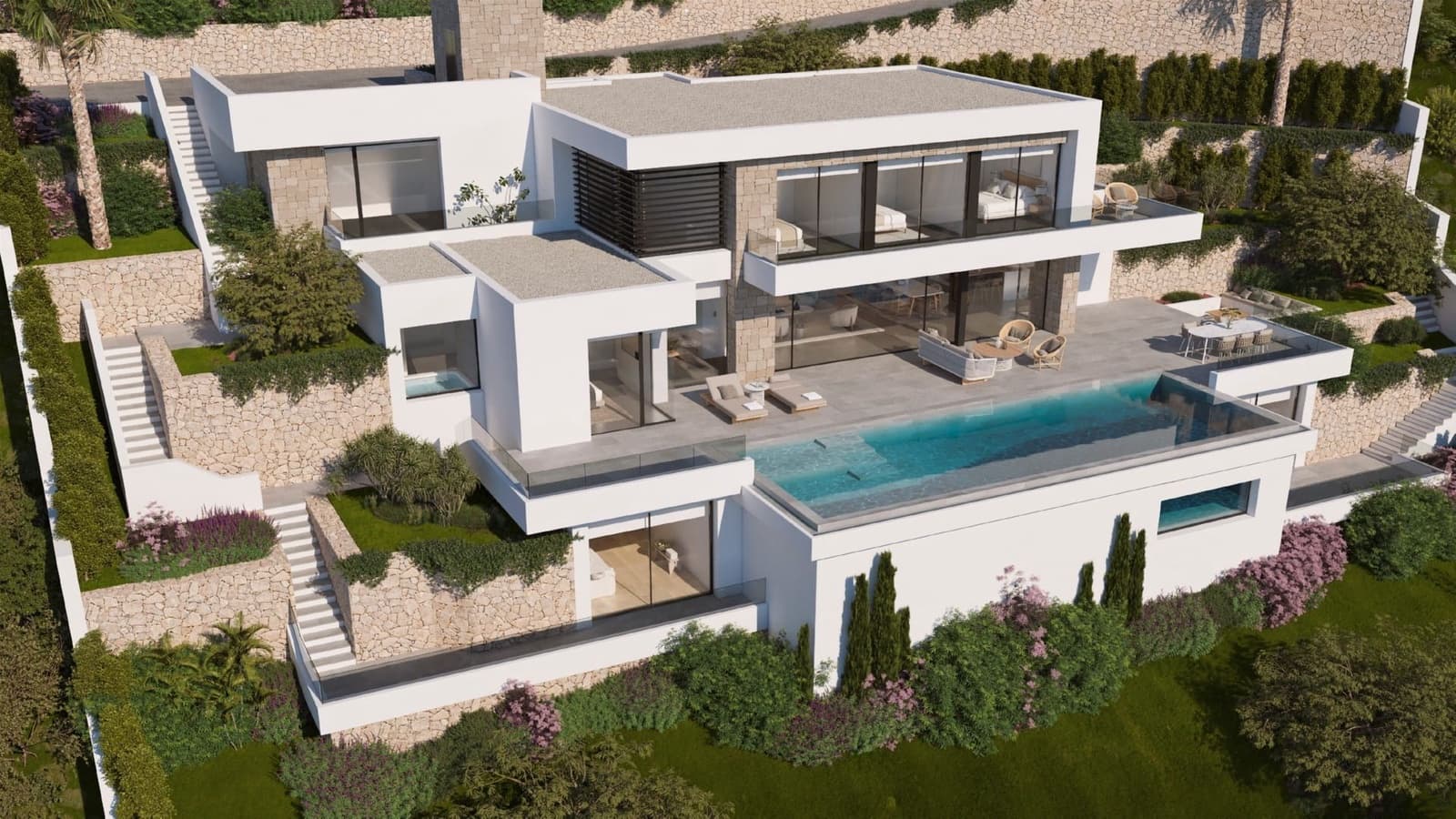 4 quarto Moradia para venda em Benissa com piscina garagem - 3 187 000 € (Ref: 7859225)