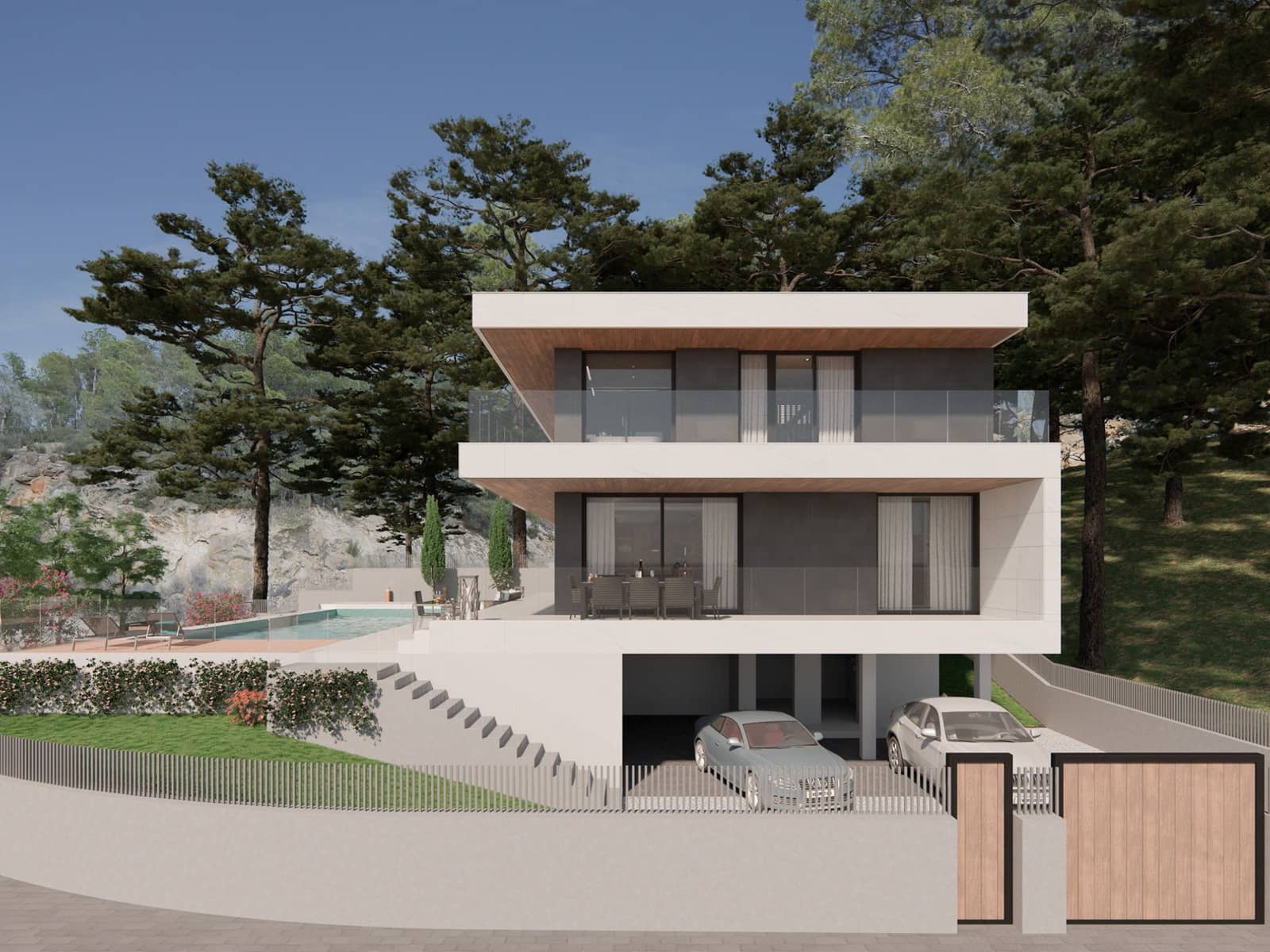4 soveværelse Villa til salg i Callosa d'En Sarria med swimmingpool garage - € 975.000 (Ref: 8062982)