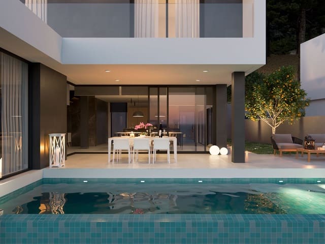 4 soverom Villa til salgs i Callosa d'En Sarrià med svømmebasseng garasje - € 860 000 (Ref: 8062983)