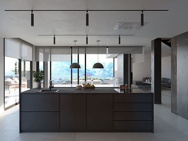 4 soverom Villa til salgs i Callosa d'En Sarrià med svømmebasseng garasje - € 860 000 (Ref: 8062983)