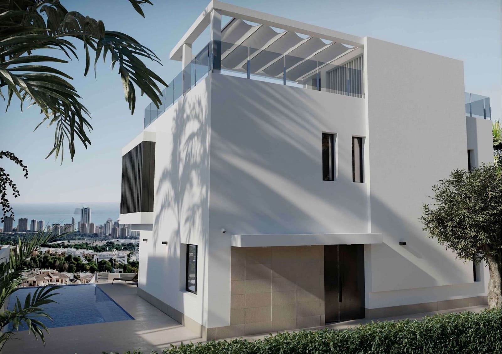 4 bedroom Villa for sale in Finestrat with pool garage - € 2,700,000 (Ref: 8210556)