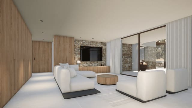 4 soverom Villa til salgs i Moraira, Teulada-Moraira med svømmebasseng garasje - € 2 264 000 (Ref: 8219919)