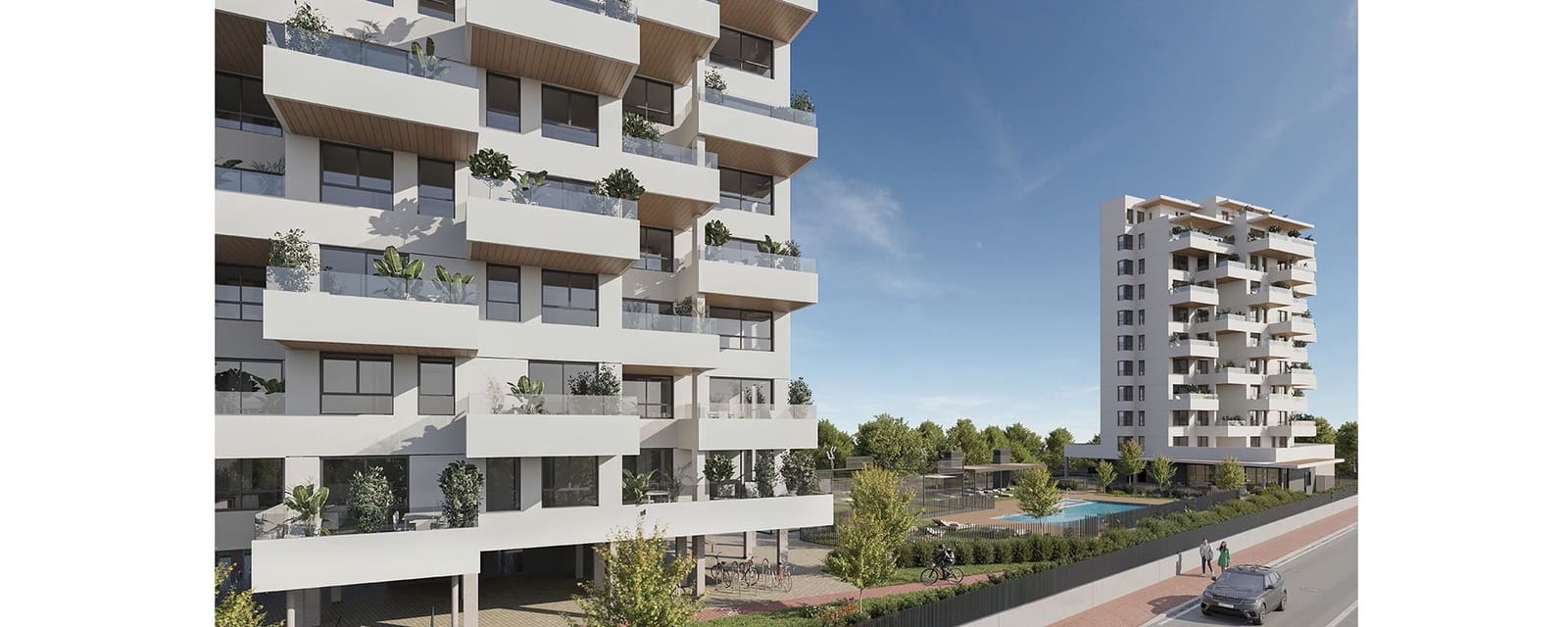 3 makuuhuone Huoneisto myytävänä paikassa Calpe / Calp mukana uima-altaan 
autotalli - 401 000 € (Ref: 8286455)