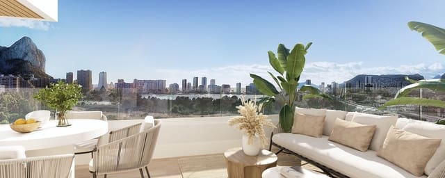 3 makuuhuone Huoneisto myytävänä paikassa Calpe / Calp mukana uima-altaan 
autotalli - 401 000 € (Ref: 8286455)