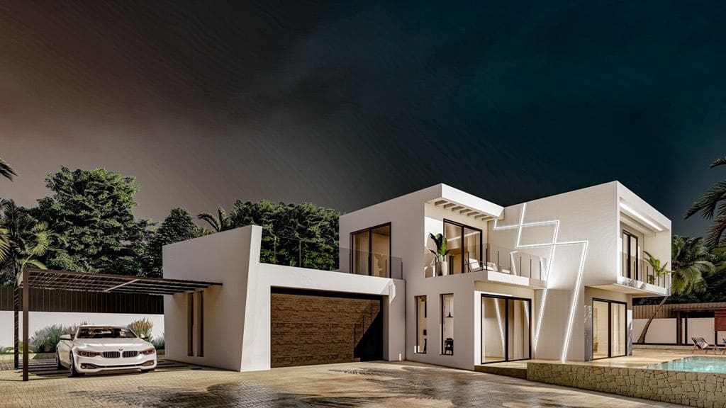 4 soveværelse Villa til salg i Calpe / Calp med swimmingpool garage - € 1.050.000 (Ref: 8315748)