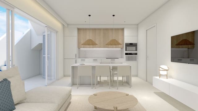 3 makuuhuone Huoneisto myytävänä paikassa Torre de la Horadada, Pilar de la Horadada mukana uima-altaan 
autotalli - 370 000 € (Ref: 8449873)