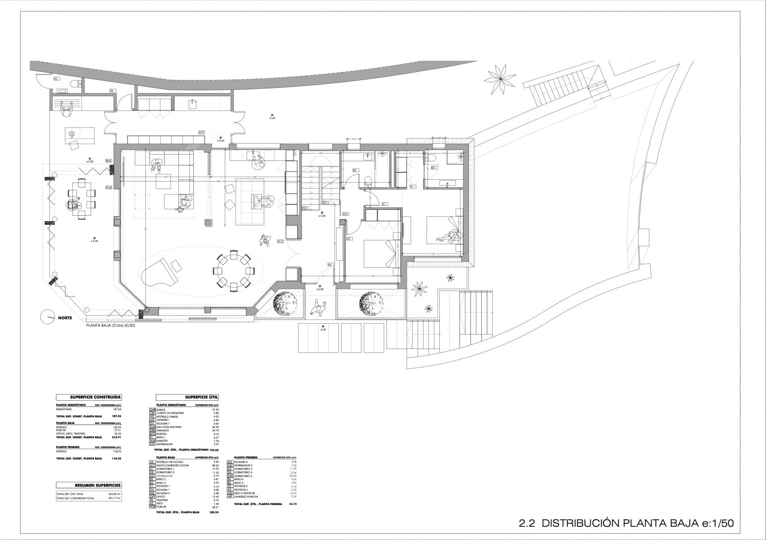 5 soveværelse Villa til salg i Benissa med swimmingpool garage - € 2.520.000 (Ref: 9036286)