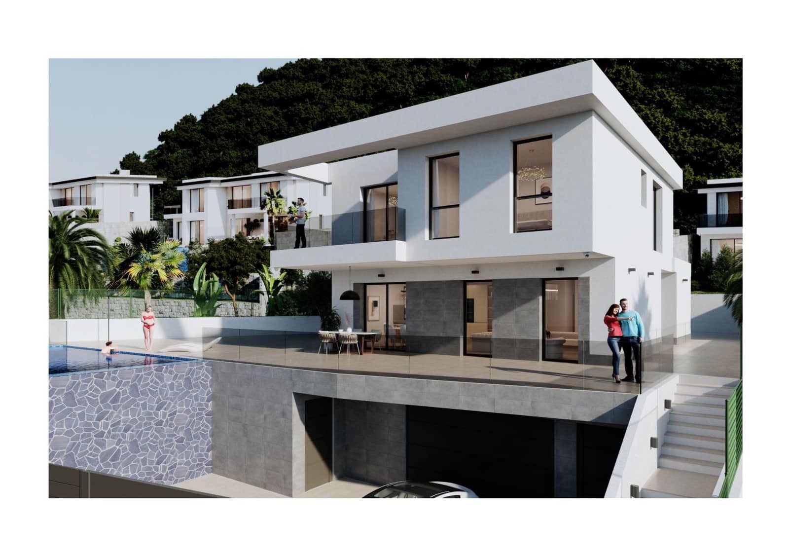 Chalet de 4 habitaciones en Finestrat en venta con piscina garaje - 1.700.000 € (Ref: 9108450)