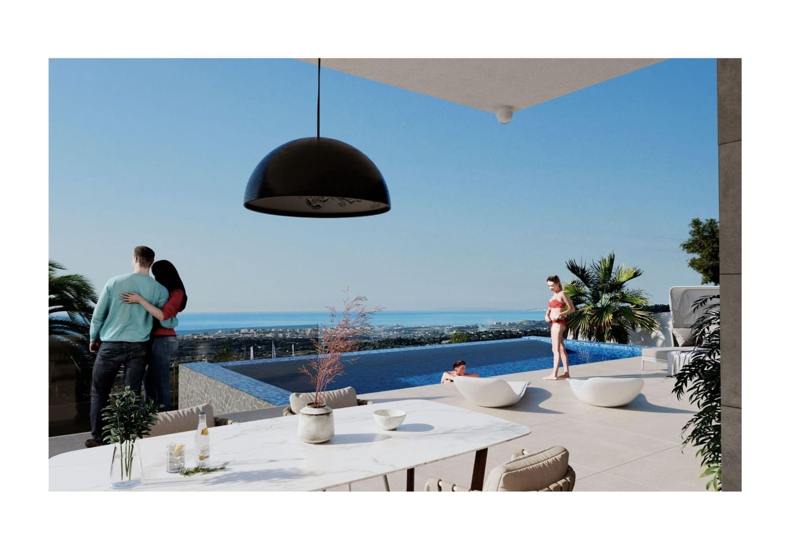 Chalet de 4 habitaciones en Finestrat en venta con piscina garaje - 1.700.000 € (Ref: 9108450)