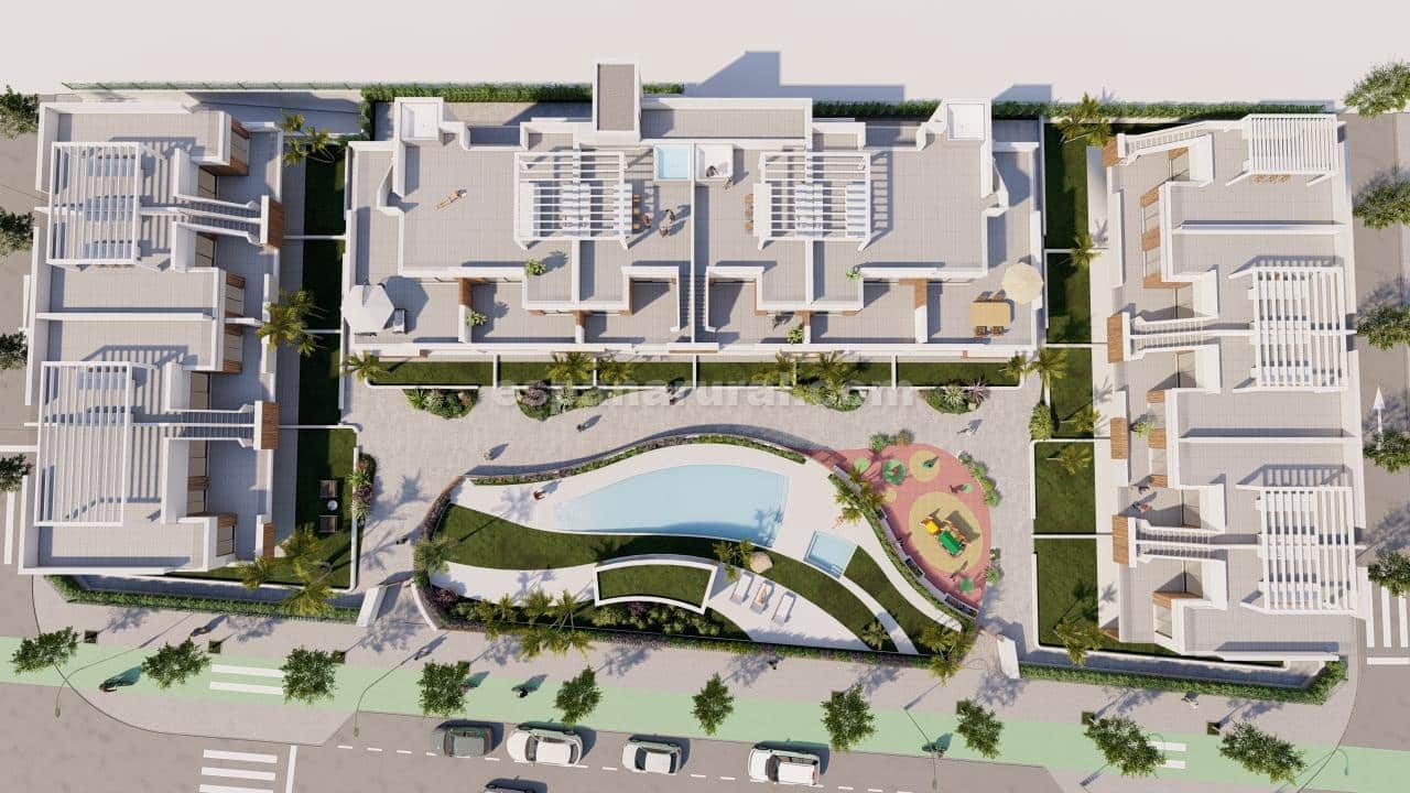 2 bedroom Apartment for sale in Pilar de la Horadada with pool - € 249,000 (Ref: 8419112)