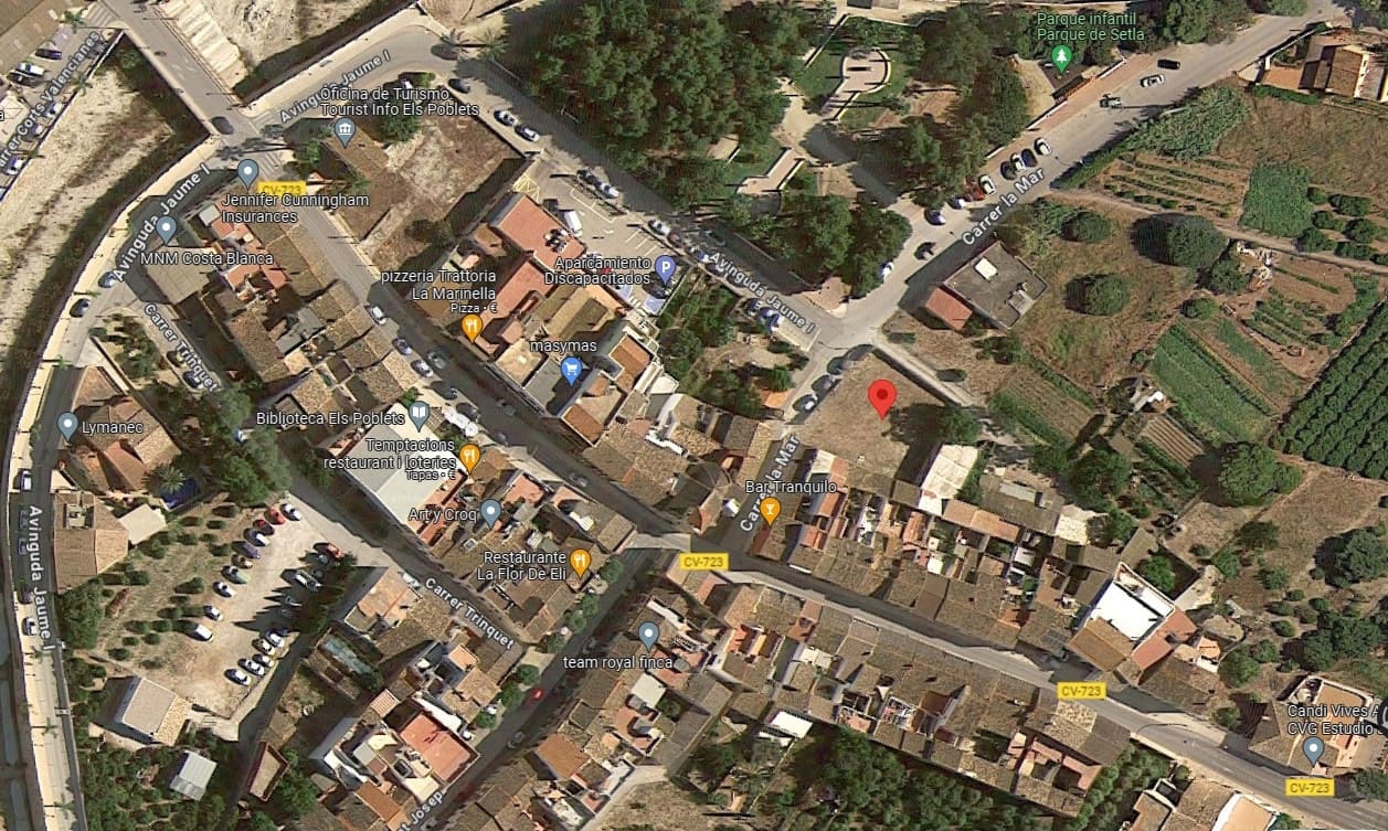 Byggetomt til salgs i Els Poblets - € 195 000 (Ref: 4172545)