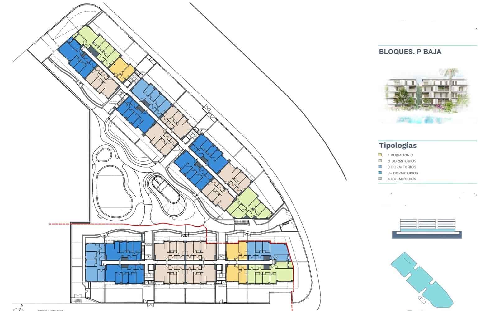 2 bedroom Apartment for sale in Denia with pool - € 293,700 (Ref: 6639744)