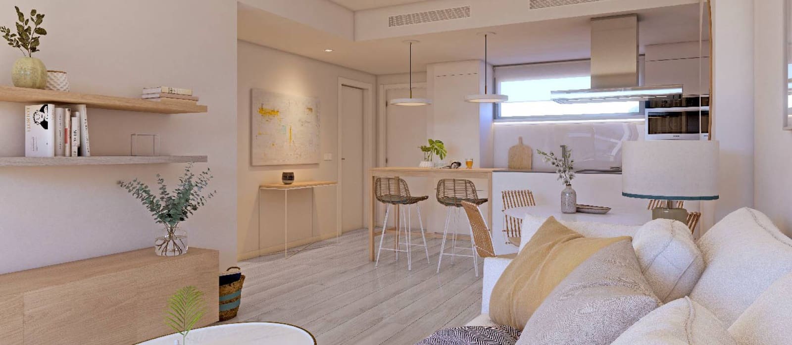 2 bedroom Apartment for sale in Denia with pool - € 293,700 (Ref: 6639744)