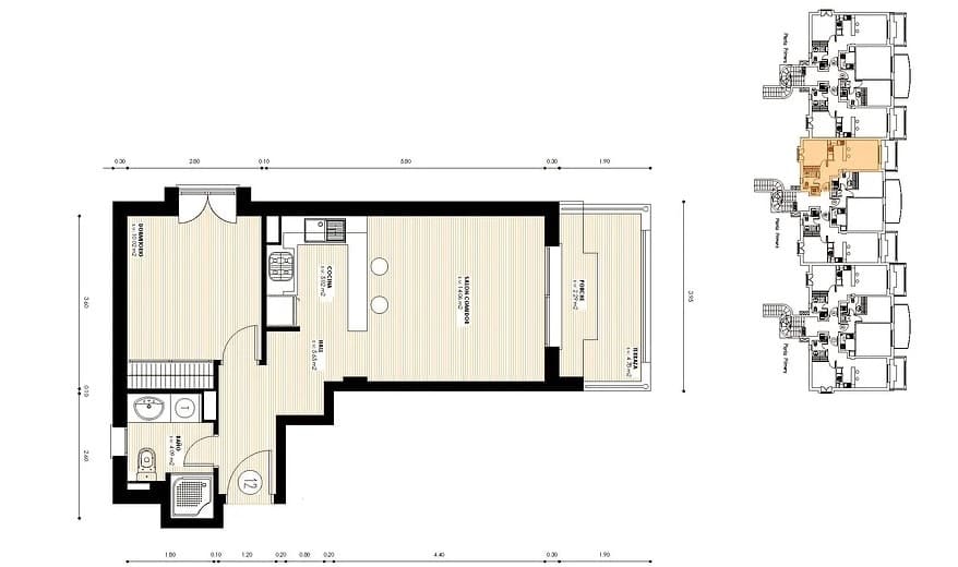 1 Zimmer Apartment zu verkaufen in Denia mit Pool - 249.050 € (Ref: 7386024)