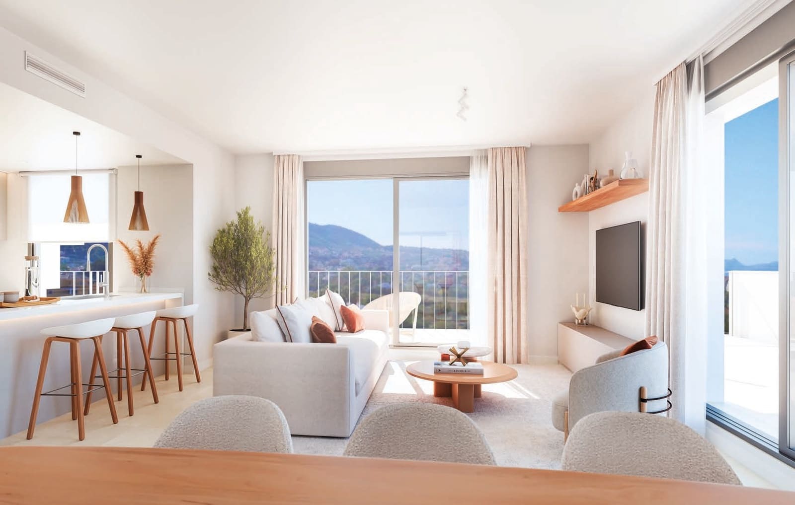 2 Zimmer Apartment zu verkaufen in Denia mit Pool - 322.500 € (Ref: 7490879)