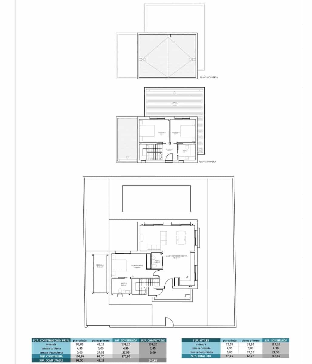3 soveværelse Villa til salg i Els Poblets med swimmingpool - € 550.000 (Ref: 7697545)