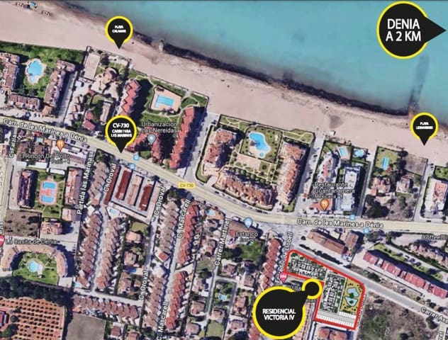 2 slaapkamer Appartement te koop in Dénia met zwembad - € 289.000 (Ref: 8226224)