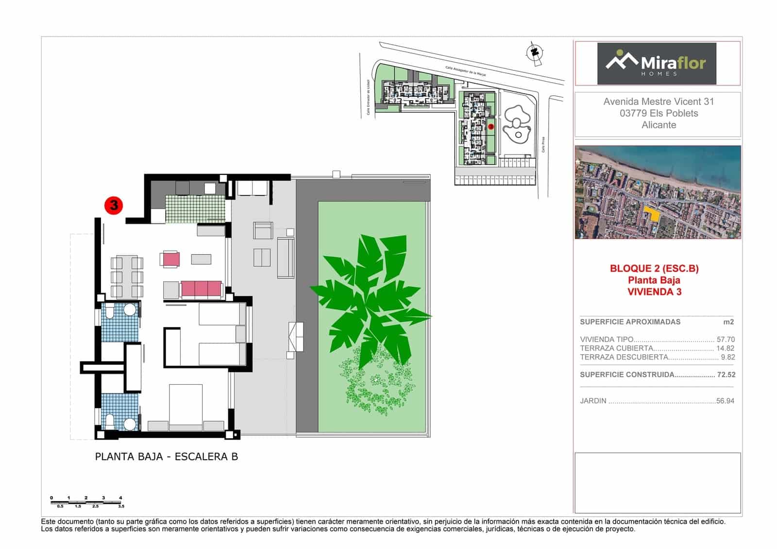 2 bedroom Apartment for sale in Denia with pool - € 289,000 (Ref: 8226224)