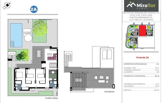 3 slaapkamer Villa te koop in Els Poblets - € 389.000 (Ref: 8445754)