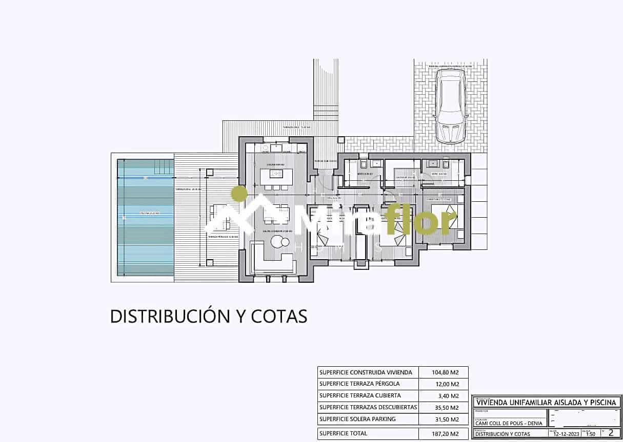 3 bedroom Villa for sale in Denia with pool - € 710,000 (Ref: 9033547)